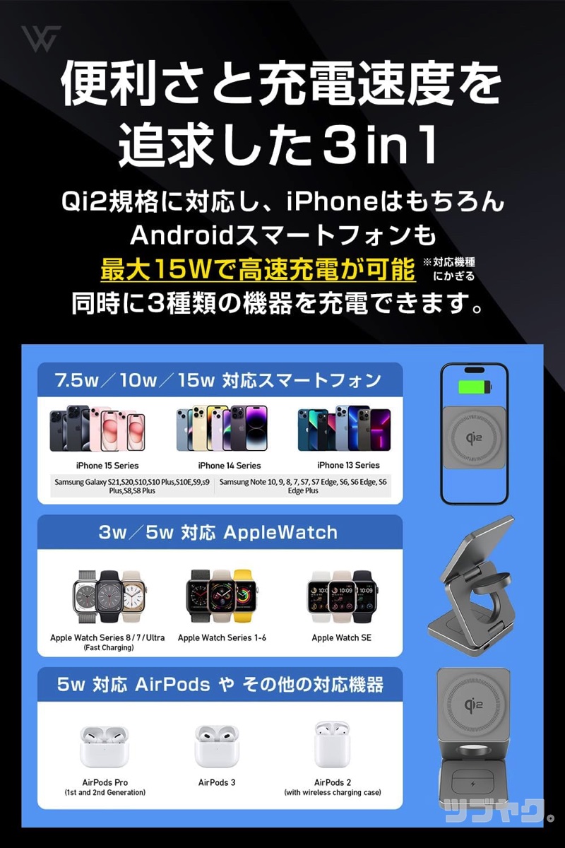 3-in-1 高速充電